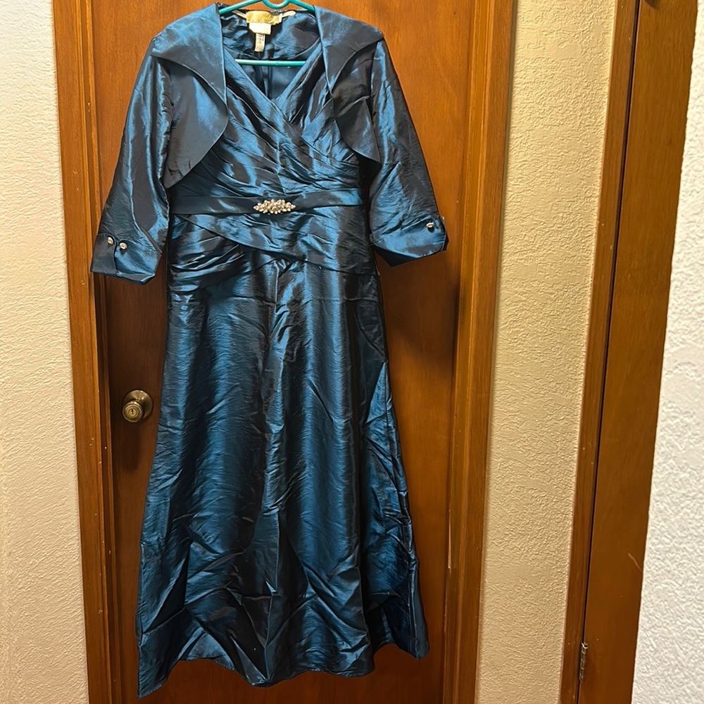 Mother of the bride dress with bolero